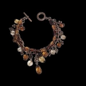 Sweet Romance Squirrel's Harvest charm bracelet